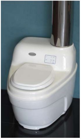 ECOJOHN SR Series Waterless Incinerating Toilet Instructions - waterless incinerating toilet