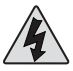 ETNA Induction Hobs Instruction Manual - Warning Risk of Electric shock icon