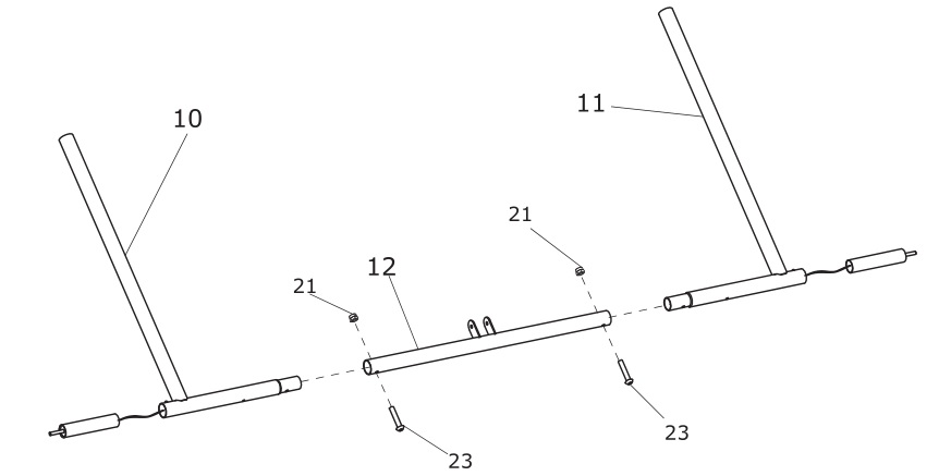 EXIT Kickback HL Rebounder - First find the Rear Right Pipe (11)