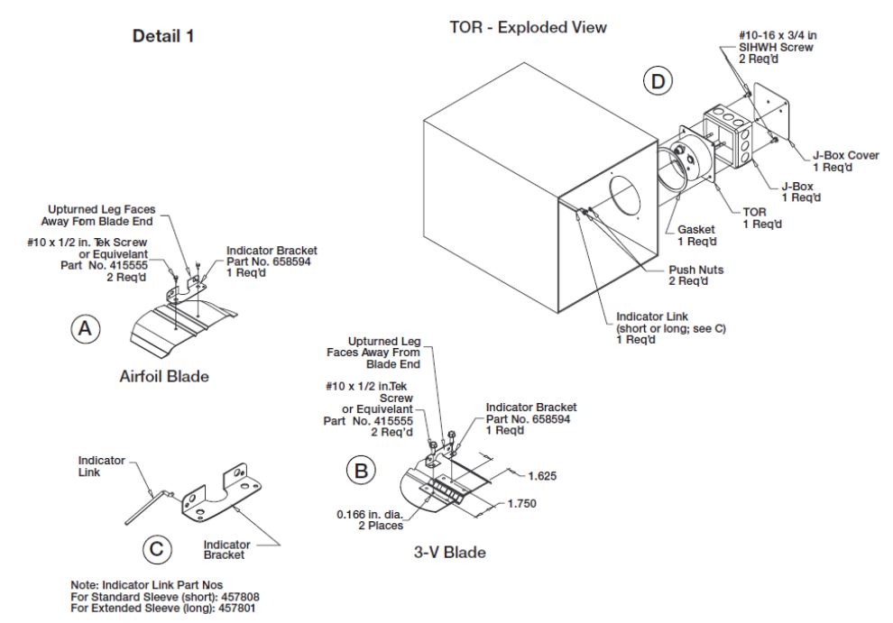 GREENHECK 471837 Rectangular Combination Fire Smoke Dampers Instruction Manual - Product Overview