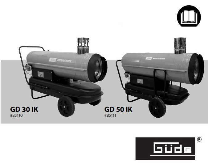 Gude GD 30 Diesel Air Heater Instructions