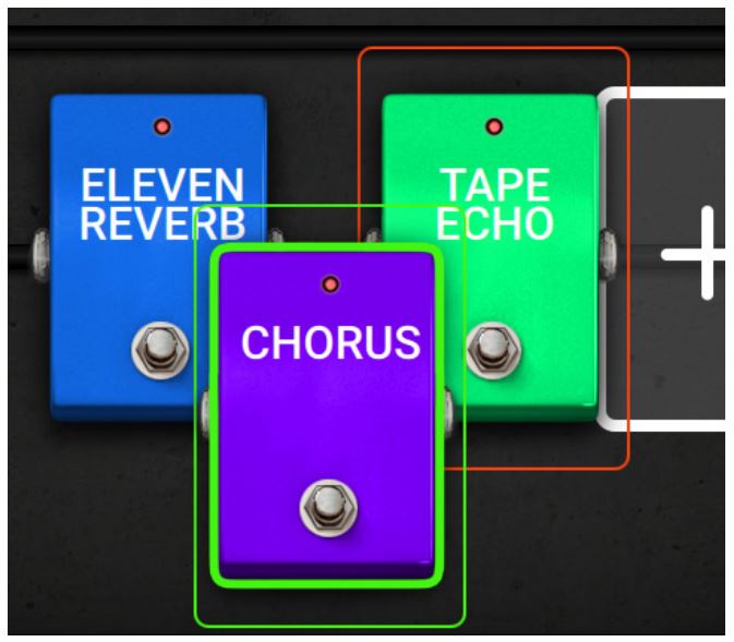Head Rush Gigboard User Manual - To rearrange the models in your signal chain