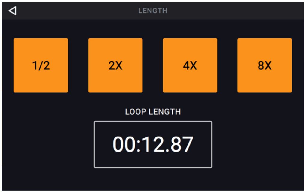 Head Rush Looperboard User Manual - Length