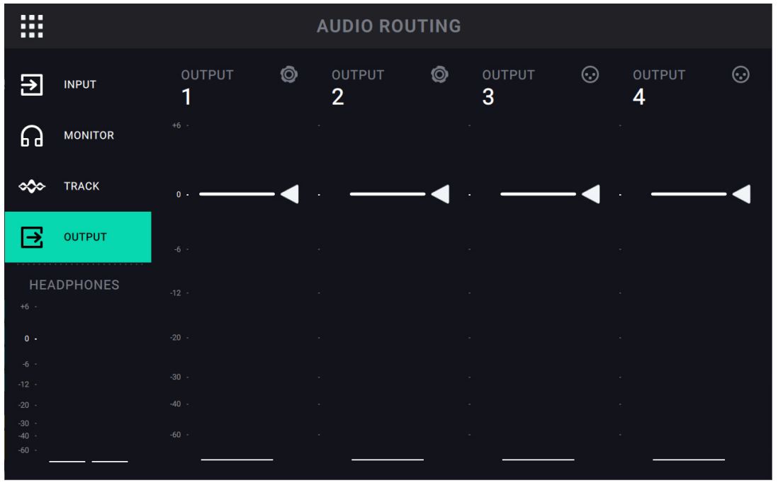 Head Rush Looperboard User Manual - Output Setup