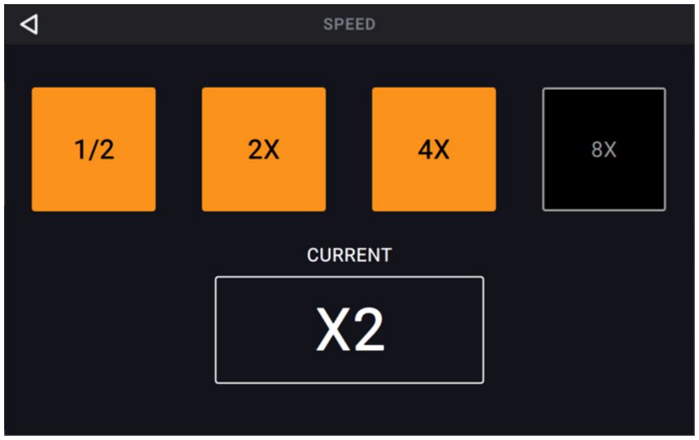 Head Rush Looperboard User Manual - Speed