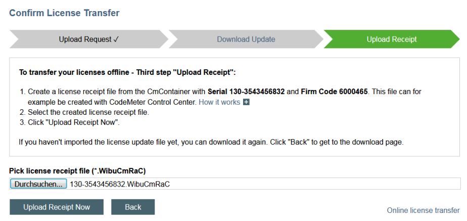 KEBA Licensing Single-User Licence Software User Guide - Connect the USB stick