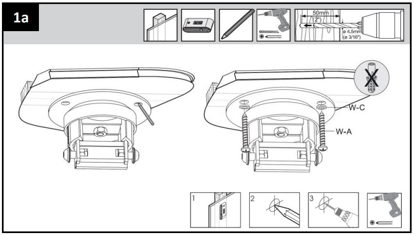 KIMEX 052-0500 Ceiling Mount for Videoprojector Instructions - How to use