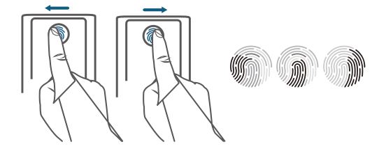Locks Q106e Smart Lock - Repeatedly enter the fingerprint 6 times