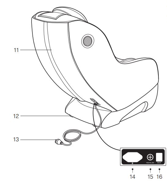 MASSAGGIO Piccolo Massage Chairs User Manual - Product Overview