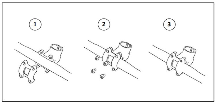 MS ENERGY e-Bike i10 Electric Bike Instruction Manual - HANDLEBAR ASSEMBLY