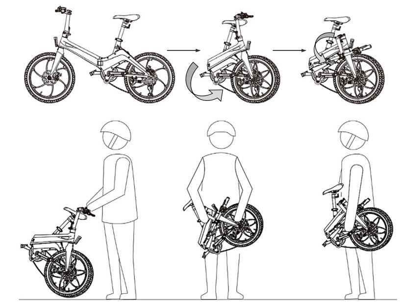 MS ENERGY e-Bike i10 Electric Bike Instruction Manual - QUICK FOLDING