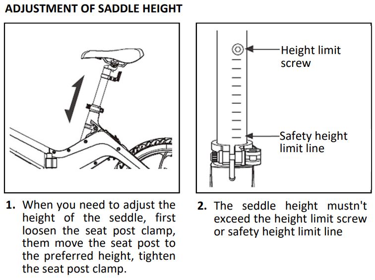 MS ENERGY e-Bike i10 Electric Bike Instruction Manual - UNFOLD THE BIKE