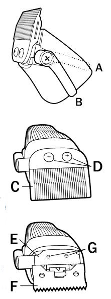 Oster 76023CL Cordless Fast Feed and Cordless Pro 700i Instruction Manual - BLADE CARE