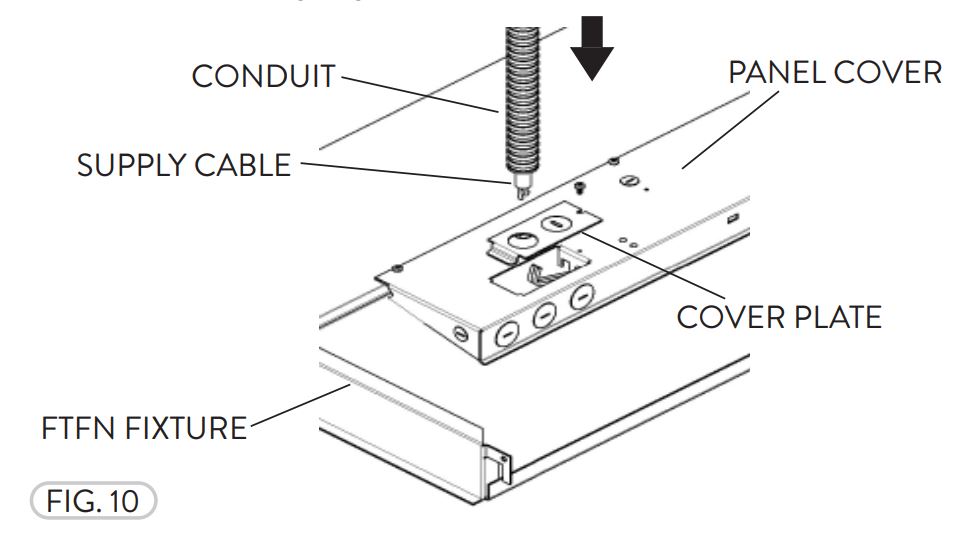 PacLights FTFN - 22D35 Center Basket LED Troffer - Figure 10