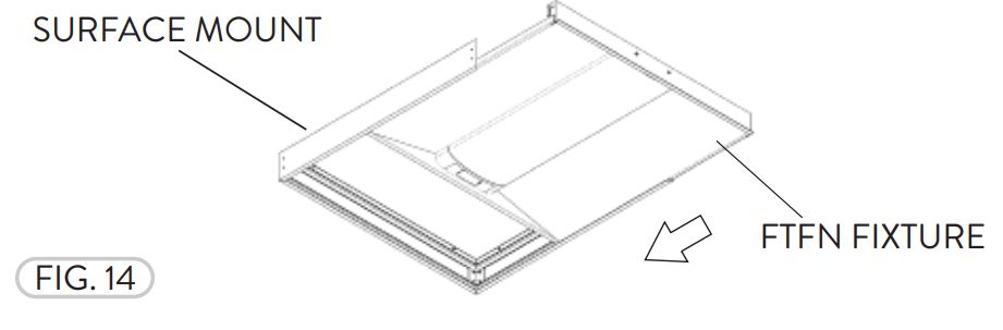 PacLights FTFN - 22D35 Center Basket LED Troffer - Figure 14