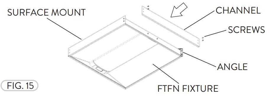 PacLights FTFN - 22D35 Center Basket LED Troffer - Figure 15