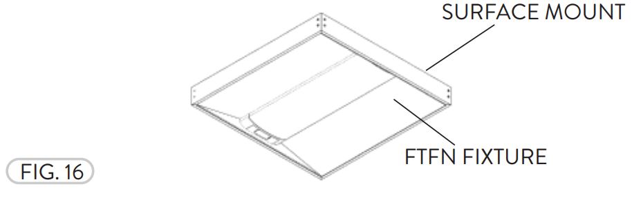 PacLights FTFN - 22D35 Center Basket LED Troffer - Figure 16