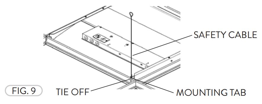 PacLights FTFN - 22D35 Center Basket LED Troffer - Figure 9