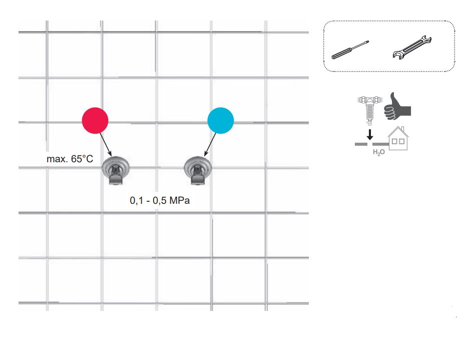 RAVAK 10 Free TD F 013.20 Washbasin Tap with Pop Up Waste Click Clack User Guide - How to use