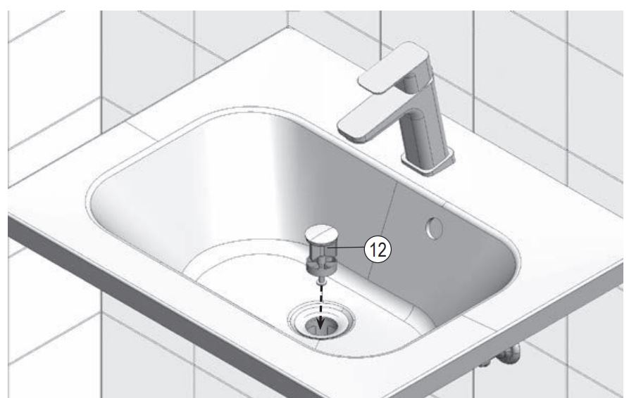 RAVAK 10 Free TD F 013.20 Washbasin Tap with Pop Up Waste Click Clack User Guide - How to use