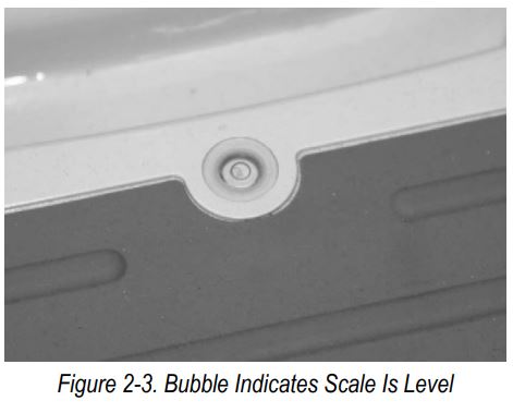 RICE LAKE 150-10-7 Digital Physician Scale Floor-Level User Manual - Figure 2-3