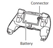 SONY PlayStation CFI-ZCT1G DualSense Wireless Controller - After disconnecting the connector, remove the battery