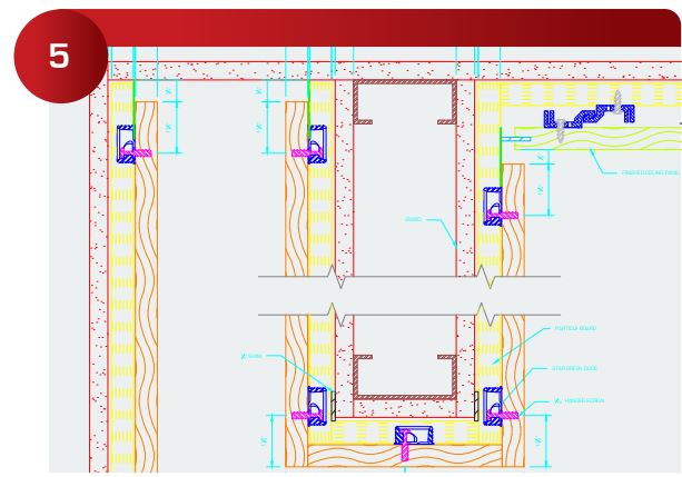 Star Hanger 300 Green Glide Installation Guide - Check section details of all panel intersections
