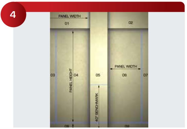Star Hanger 300 Green Glide Installation Guide - Field verify all required site dimensions based on face of