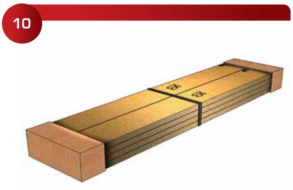 Star Hanger 300 Green Glide Installation Guide - The pre-fabricated panel furring & panels