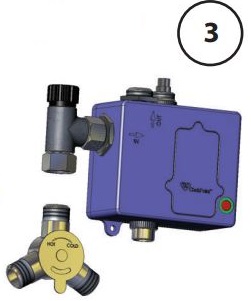 T S EC-3100 Series CheckPoint Instruction Manual - Install Mixing Valve Assembly