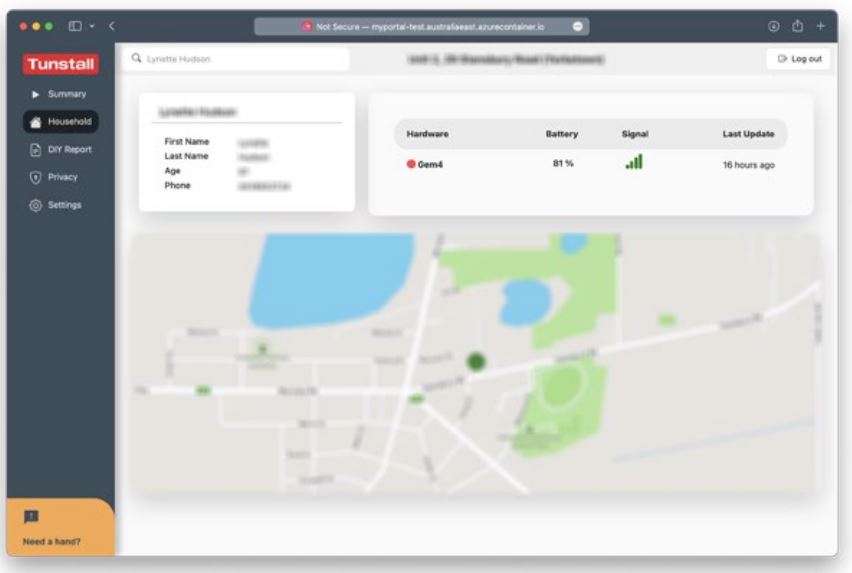 Tunstall my Portal Software User Guide - Understanding Households