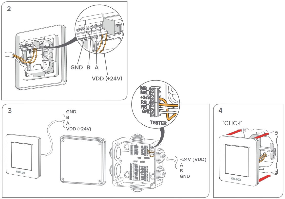 VALLOX MV C55 T Ventilation Unit User Guide - How to use