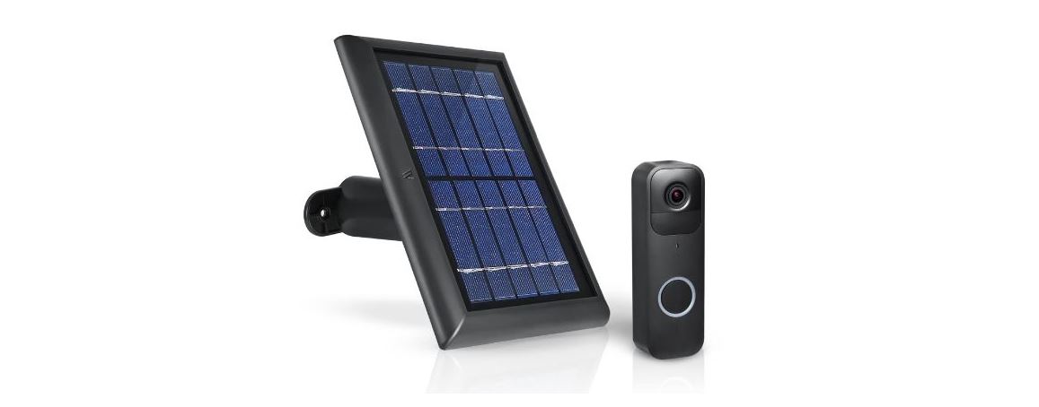 WASSERSTEIN Solar Charger Compatible with Blink Video Doorbell - feature image