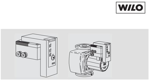 WILO 2046631 Circulation Pump Instruction Manual