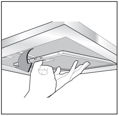 XOM30GC Wall Mount Chimney Range Hood Instruction Manual - The anti-grease filter