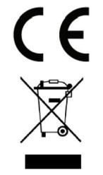 ce and disposal icon