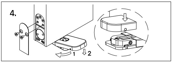 eNTRO D5000 Hydraulic Pivot Closer - figure 4