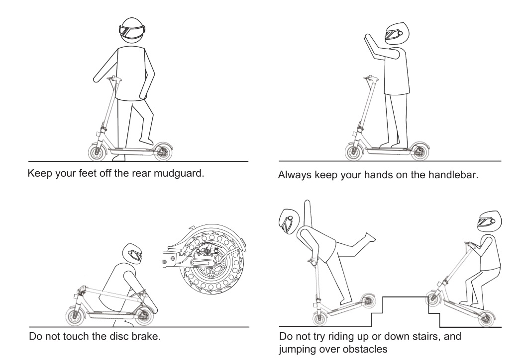 iScooter 1S Electric Scooter - Dangerous Actions (No Attempting!) 2