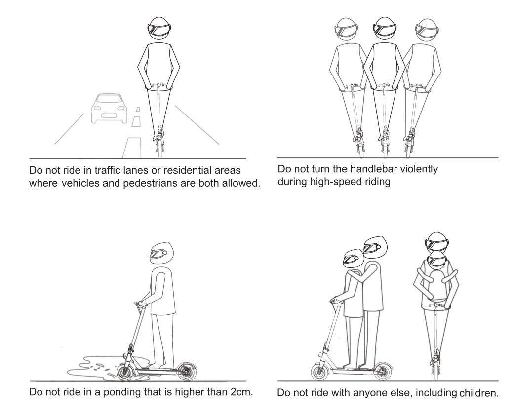 iScooter 1S Electric Scooter - Dangerous Actions (No Attempting!)