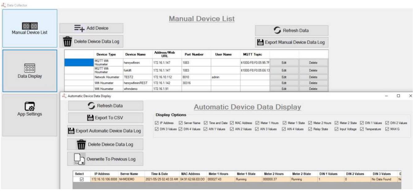 iTrixx Network Hour Meter User Manual - DataCollector Pro App