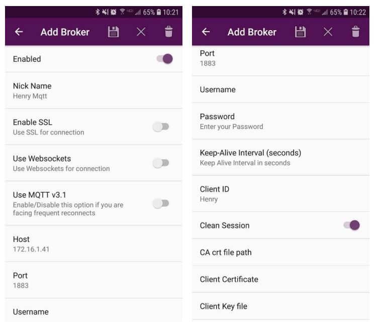 iTrixx WFMN MQTT - Product Documentat on User Manual - MQTT Client