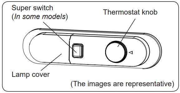 oceanic OCEARTT121S Freezer and Fridge User Manual - Thermostat Setting