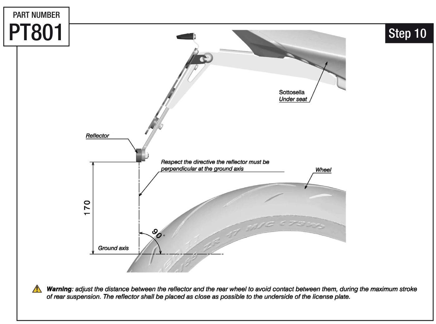 rizoma RS660 Fender Eliminator Aprilia - Step 10