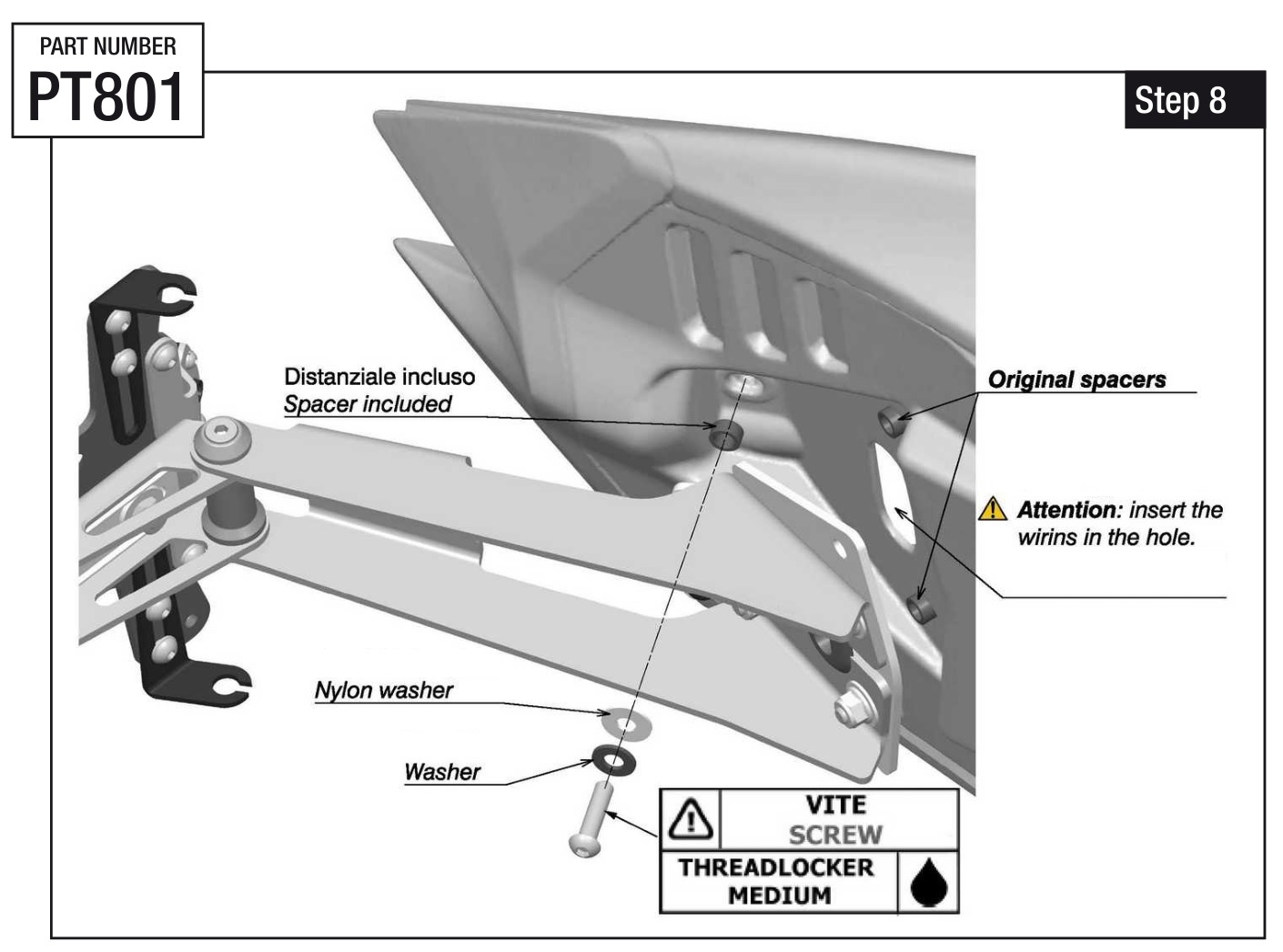 rizoma RS660 Fender Eliminator Aprilia - Step 8