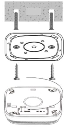 sygonix 2483200 Battery Operated Smoke Detector - Wall mount