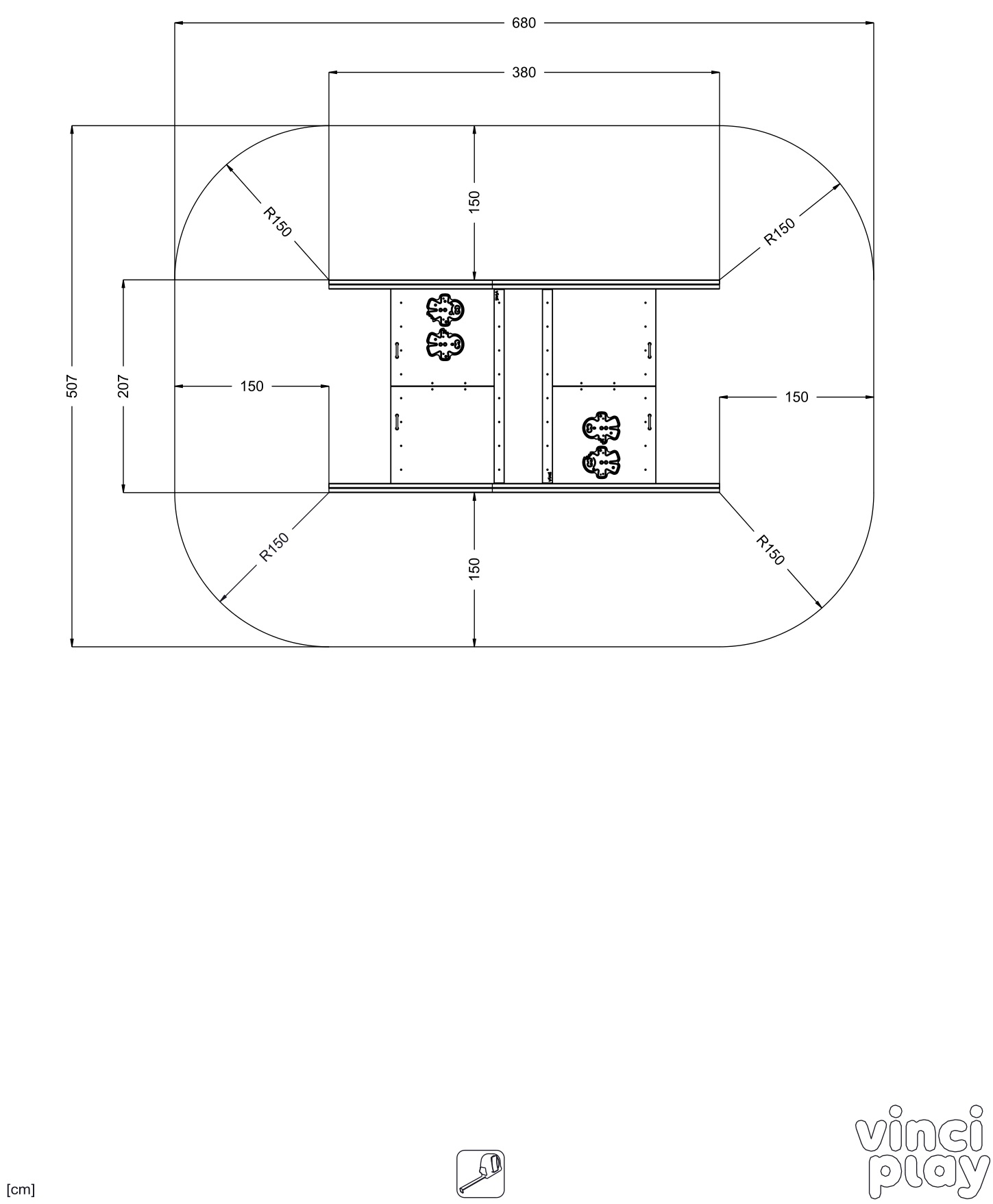 vinci play WD1457-1 Solo WD Sandbox Lid - Figure 2