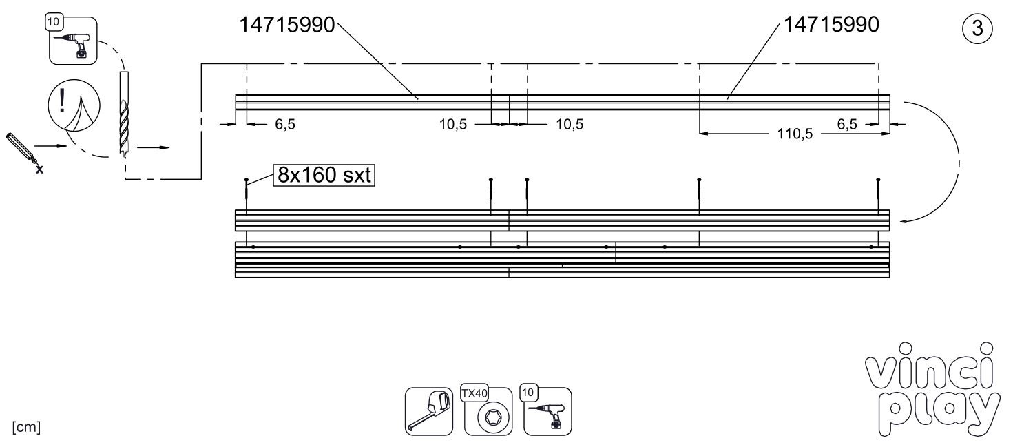vinci play WD1457-1 Solo WD Sandbox Lid - Figure 8