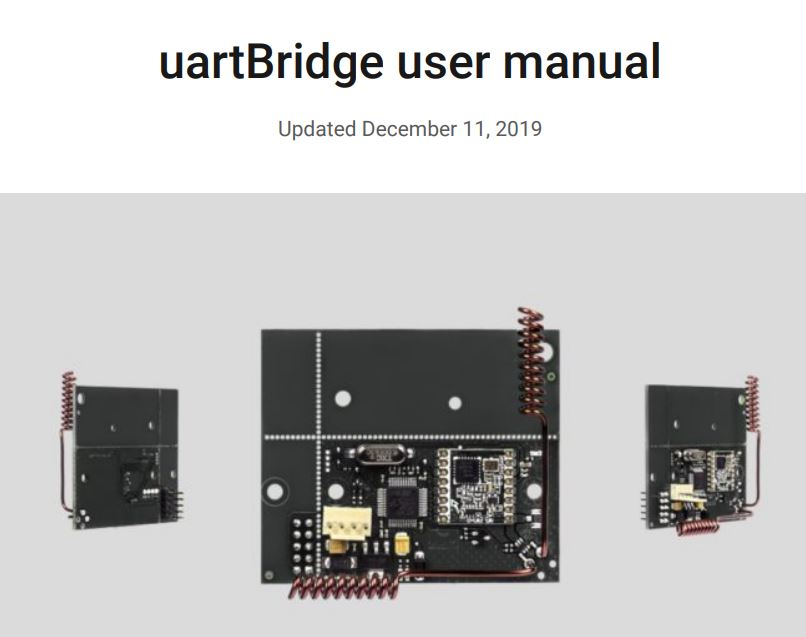 AJAX uartBridge User Manual