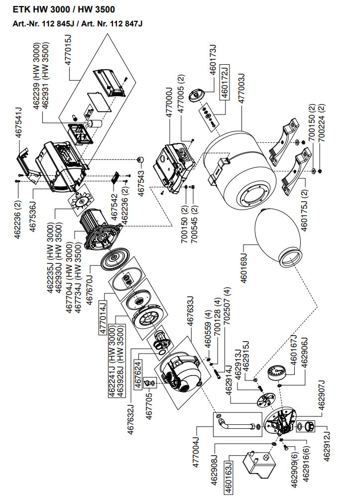 AL-KO HW 3000 Water Supply System Instruction Manual - Product overview