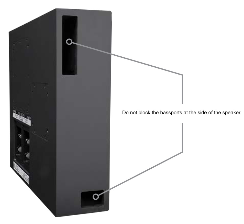APart SUBLIME-W Wall acoustics - Bass ports